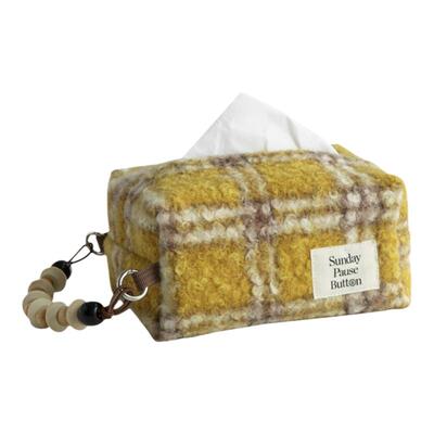 moreover 雪屋派对纸巾盒 新款客厅纸抽盒高档轻奢创意桌面纸巾套