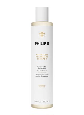 美国Philip B裴利毕轻盈蓬松水漾洗发水顺滑木兰花留香无硅油丰盈
