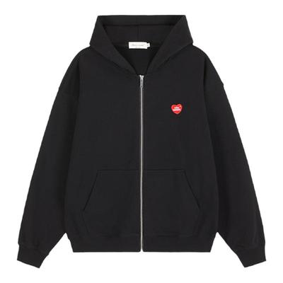 CLIMAXVISION爱心拉链帽衫