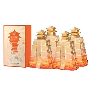 金徽酒盛世金徽白酒52度500ml*4瓶整箱装 浓香型白酒送礼自饮