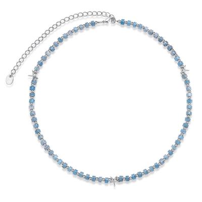 洞天TONETALE油画潮起星落串珠项链女百搭小众海岛度假风星星颈链