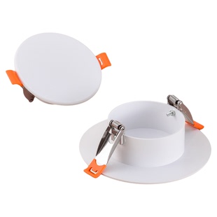 石膏板检修口装饰盖筒灯遮丑盖天花板吊顶75孔圆孔装饰盖装饰盖板