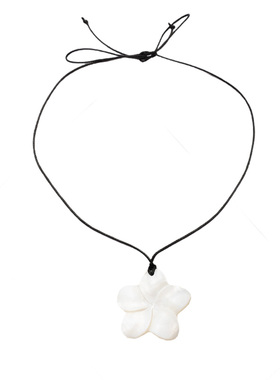 天然贝母女款轻奢高级颈链