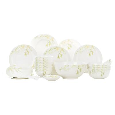 餐具套装骨瓷碗盘家用组合30头送礼瓷器套装碗碟