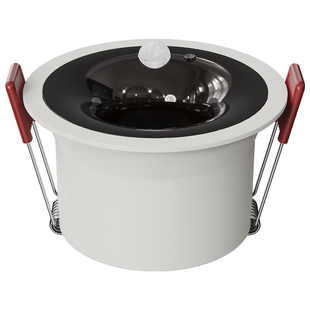 2025新款防眩感应筒灯窄边嵌入式过道走廊入户玄关人体感应灯射灯