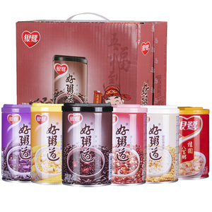 银鹭八宝粥好粥道黑米紫薯红豆燕麦玉米粥280g*12罐五谷粮速食粥