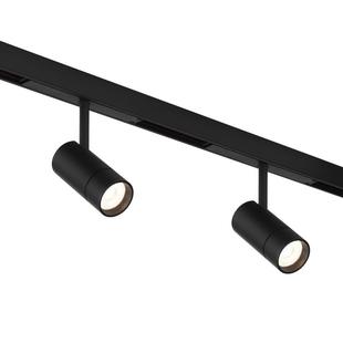 公牛轨道磁吸灯嵌入式极窄低压灯槽泛光无主灯led超薄磁吸轨道灯