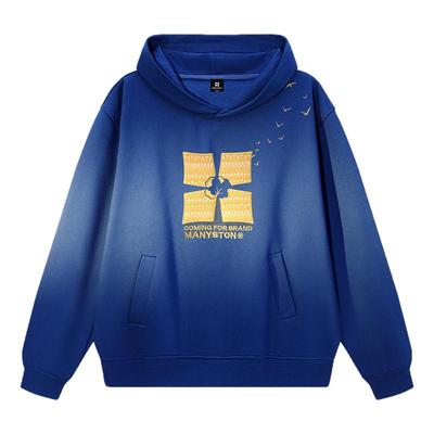 MANYSTON美式连帽套头卫衣男款