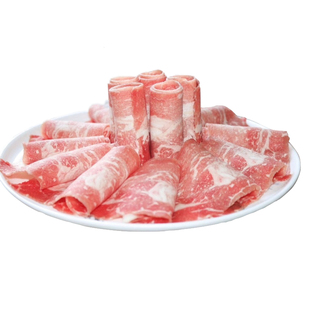 匹凸匹澳洲和牛谷饲一饱口福肥牛砖高端火锅雪花肉卷片7.15斤整块