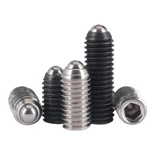 汉固威304不锈钢波珠螺丝钉 12.9级内六角钢珠紧定机米波子定位珠