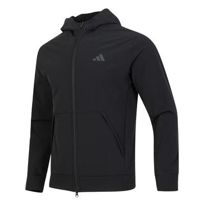 【自营】adidas阿迪达斯男装运动训练休闲连帽夹克外套IN5607商场