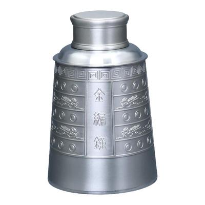 个旧手工999高纯锡茶叶罐储茶罐