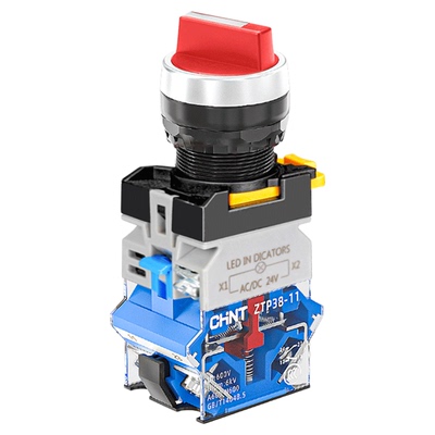 正泰按钮开关带灯急停