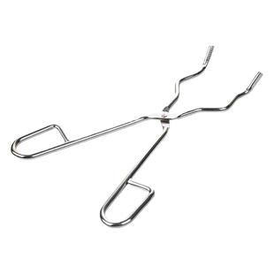 实验室坩埚钳 马弗炉用坩埚夹镀铬圆钢灰皿钳20 25 30 40 50 60mm