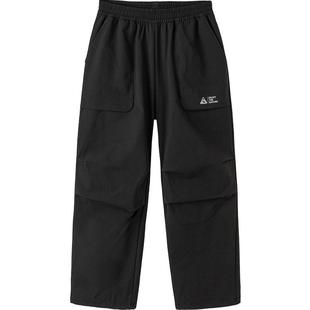 巴拉巴拉童装儿童裤子男童2026春装新款女童耐磨防水户外运动长裤