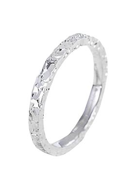 中国珠宝足银碎碎冰戒指