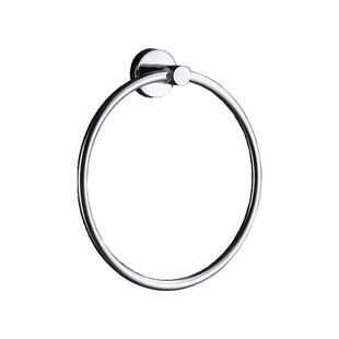 不锈钢毛巾环卫生间擦手巾浴室免打孔毛巾挂圆环挂环圈简约毛巾架