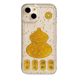 金箔葫芦手机壳适用苹果16招财iphone15promax发财14plus新年13mini过年12新款11中国风x好运8国潮17/xs/7/xr