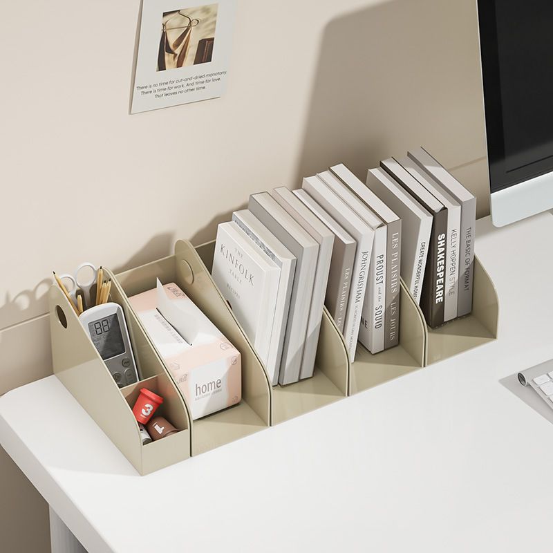 桌面收纳盒办公室书架用品分类整理神器文具置宿舍杂物物书桌书立
