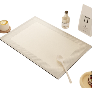 厨房台面沥水垫高颜值吸水洗碗盘碗筷洗手台水槽龙头吧台餐桌垫子