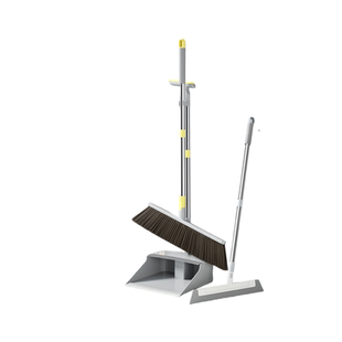 倍洁邦苕帚簸箕套装组合伸缩刮齿可折叠2025新款家用魔术扫把神器