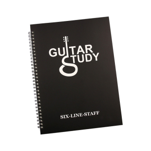 A4六线谱本子吉他乐谱本尤克里里贝斯抄谱曲本音乐谱曲四线谱本子