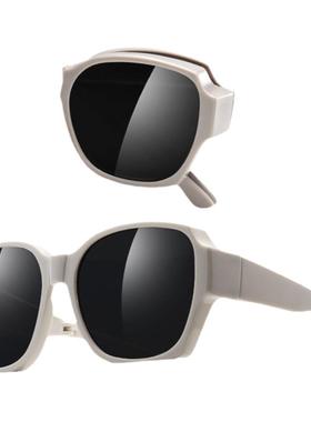 可折叠套镜近视墨镜偏光防晒