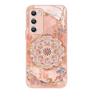 适用小米17pro手机壳敦煌图腾15/14新款红米k70古风iqoo13高级感opporeno12小众findx8国潮11女vivox200玻璃9