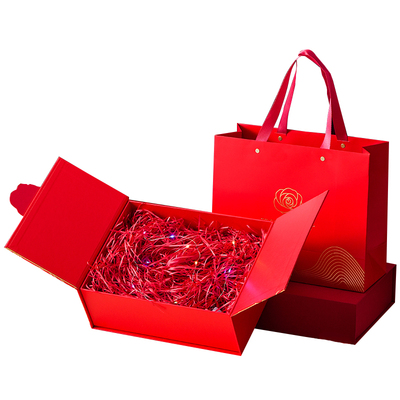 礼物盒大号空盒子手提礼品盒定制