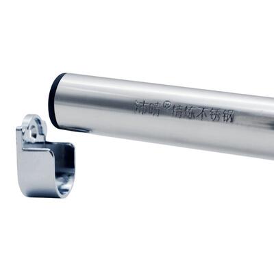 不锈钢管衣柜挂衣杆定制