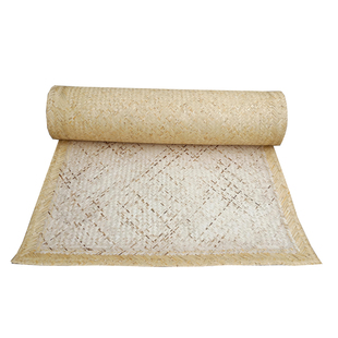 手工编制天然芦苇席炕席草席吊顶墙饰东北火炕席民宿竹席装饰席子