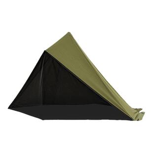 野人bushcraft户外波兰军帐露营单兵庇护所帐篷四季BC前帘一体帐