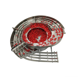 振动盘送料机气门芯五金件塑料螺丝螺母计数直振轨道震动盘厂家