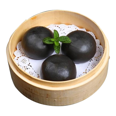 乐肴居乌金流沙包包子