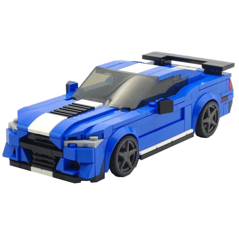 高品质谢尔比GT500福特野马积木