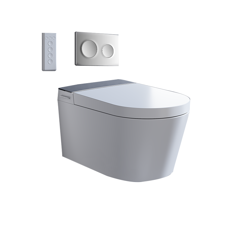 新品法恩莎卫浴壁挂马桶座便挂墙嵌入家用隐藏式水箱坐便器