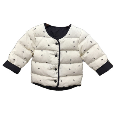 冬季婴幼儿羽绒内胆可外穿轻薄保暖儿童羽绒服男童女童白鸭绒外套