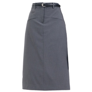 图曼朵黑色直筒西装半身裙女春职场面试半身a字半裙正装工装裙子