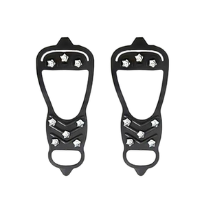 户外冰爪防滑鞋套儿童登山神器老人通用滑雪路面防摔倒冰抓鞋套链