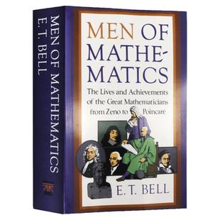 数学大师 从芝诺到庞加莱 英文原版 Men of Mathematics 数学发展史 美国科学院院士 数学史家 贝尔 E.T. Bell 全英文版进口英语书