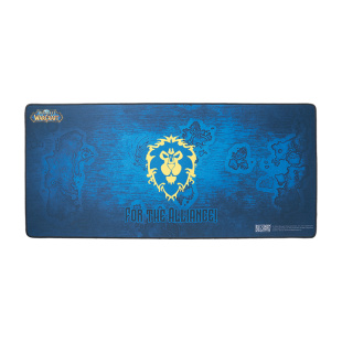 Blizzard暴雪官方游戏周边魔兽世界部落联盟升级版电竞鼠标垫桌垫