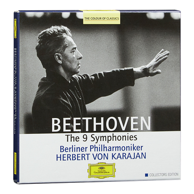 正版 贝多芬交响曲全集 卡拉扬 原版进口CD 4630882 古典音乐碟片