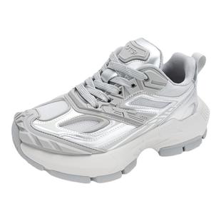 OTB美式休闲2025新款星际系列老爹鞋女机甲风轻便运动鞋增高厚底