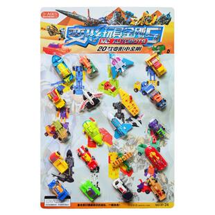 吊板挂板玩具 变形机器人 变形汽车飞机小金刚 热卖