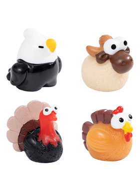 卡通大眼萌粒微景观小摆件