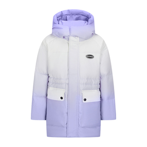 雪中飞kids童装儿童羽绒服女童中大童冬季新款洋气渐变加厚羽绒服