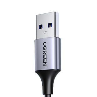 绿联usb3.0转typec数据线移动硬盘盒carplay适用苹果15三星switch华为小米iphone手机快充平板高速传输充电线