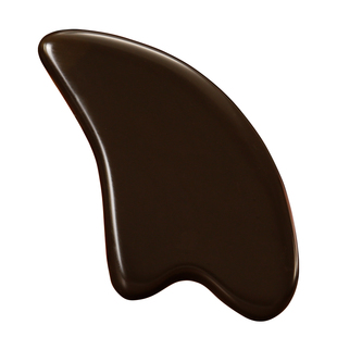 齐鲁福康砭石刮痧板面部脸部美容刮脸工具官方旗舰店正品全身通用