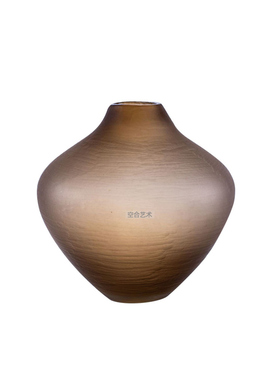 空合现代轻奢小众玻璃花器