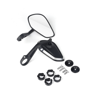 适用于 凯旋765rs/r手把镜三叉戟660 改装 反光镜复古后视镜 配件
